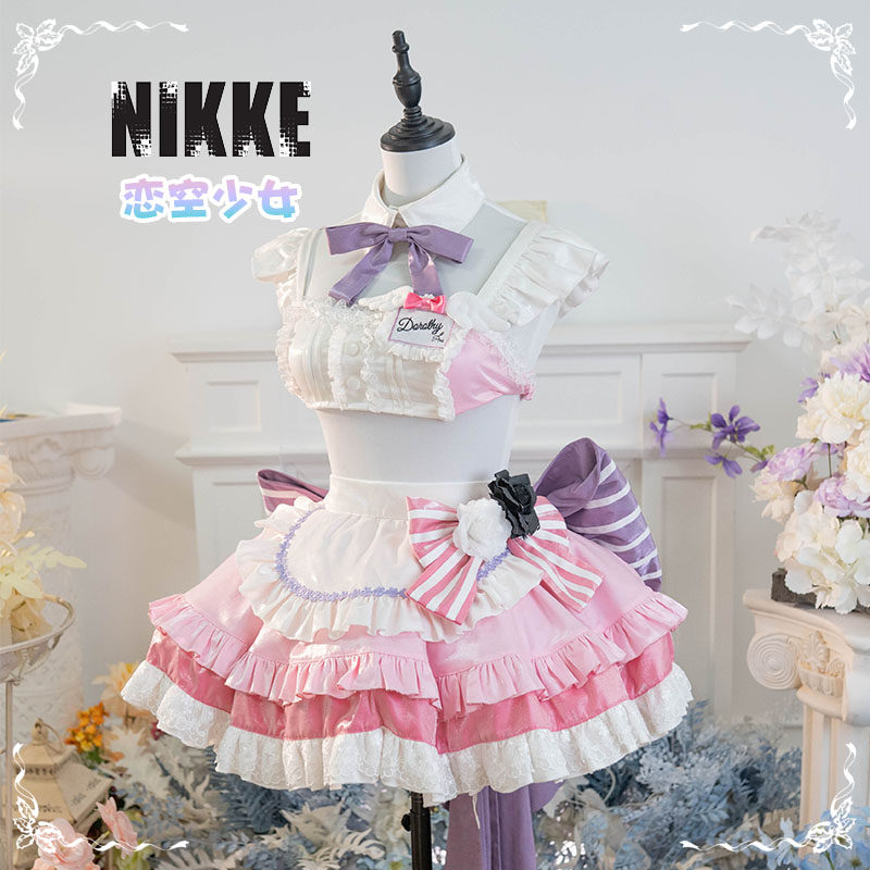 【恋空少女】现货 NIKKE胜利女神妮姬桃乐丝女仆装cos女