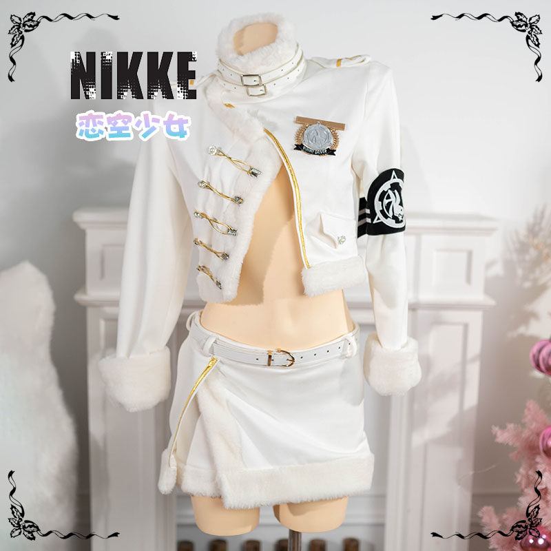 【恋空少女】现货 NIKKE胜利女神布兰儿白兔秋冬幸运快车cos全套
