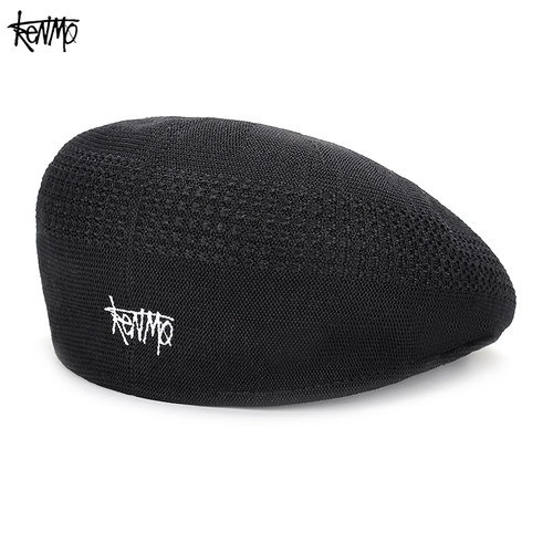 贝雷帽肯默网眼英伦复古