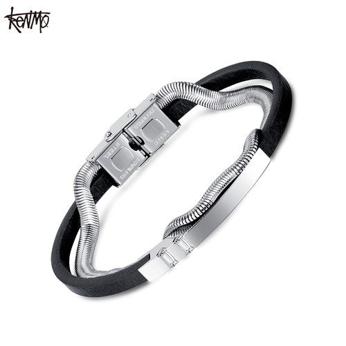 KENMO肯默蛇骨手链男款