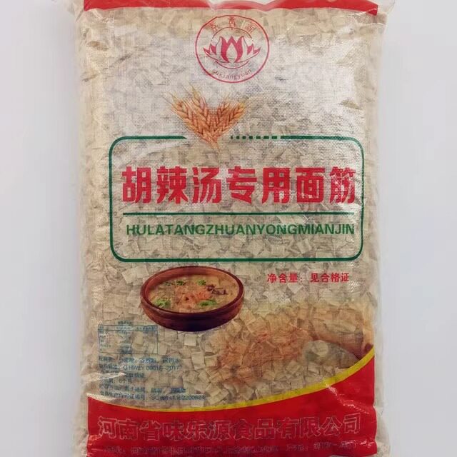 10斤早餐店商用胡辣汤干面筋片面筋制品
