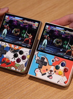 miyoo+ RG353VVS RG35XX P H TRIMUI 主机贴纸小柯基潮流涂鸦