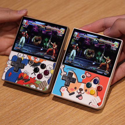 miyoo+ RG353VVS RG35XX P H TRIMUI 主机贴纸小柯基潮流涂鸦