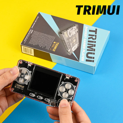 TRIMUI MODEL-S 开源掌机迷你复古gba便携式卡片游戏机高清wifi联机对战手柄GBA双人街机经典儿童礼物送男友