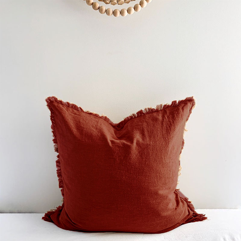 实用主义家居纯亚麻抱枕套