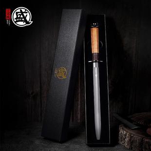 日本三本盛高级磨刀棍棒商用进口肉联厂屠夫专用商家用神器钢棒