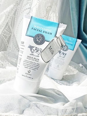 铭铭家泰国beautybuffetQ10牛奶洗面奶洁面乳BB家氨基酸100ML