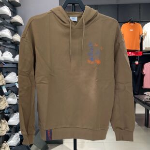 新款 连帽套头衫 时尚 正品 薄款 2023春季 舒适长袖 鸿星尔克卫衣男士