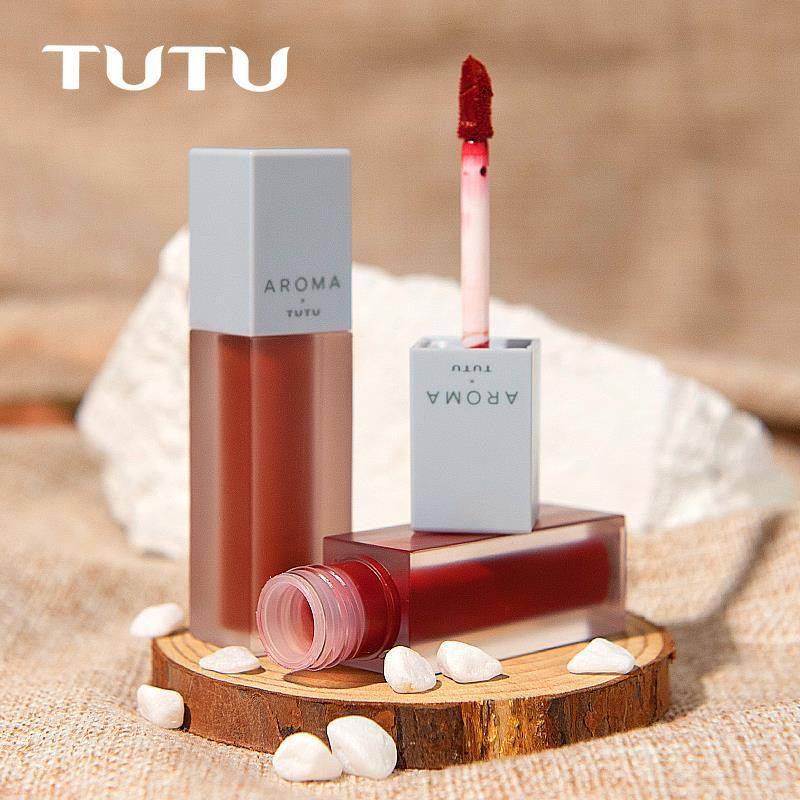 tutu唇泥雾面哑光丝绒唇釉学生平价小众品牌秋冬显白口红唇彩唇蜜
