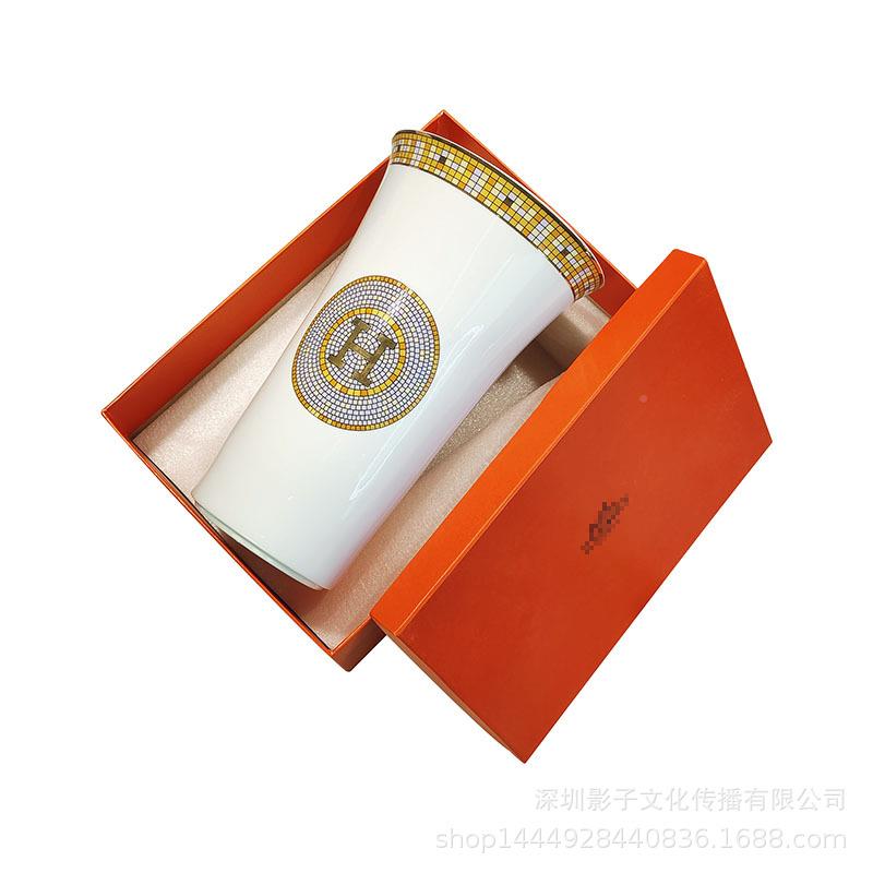 家陶花瓷瓶摆件客厅居电视插花瓶花欧式餐桌装饰品摆柜设送礼礼品