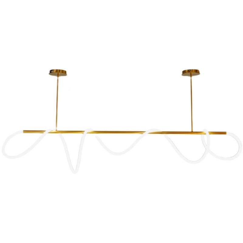 L胶D硅吊灯360度发光灯带46415客厅灯餐厅吊简约售楼E部酒店大堂