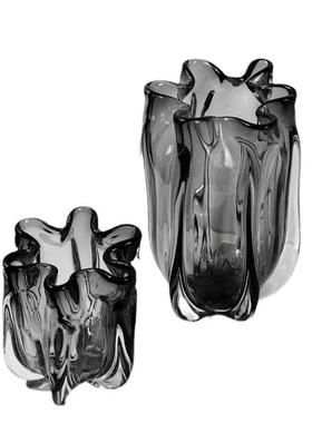 北欧现代简约大玻璃花瓶摆件餐桌电视柜客厅玄关轻奢琉璃插花花器