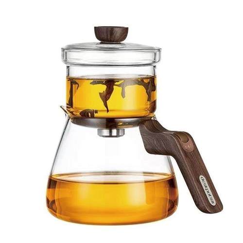 新款磁吸飘逸杯泡茶壶一键过滤茶水分离办公泡茶懒人泡茶套装