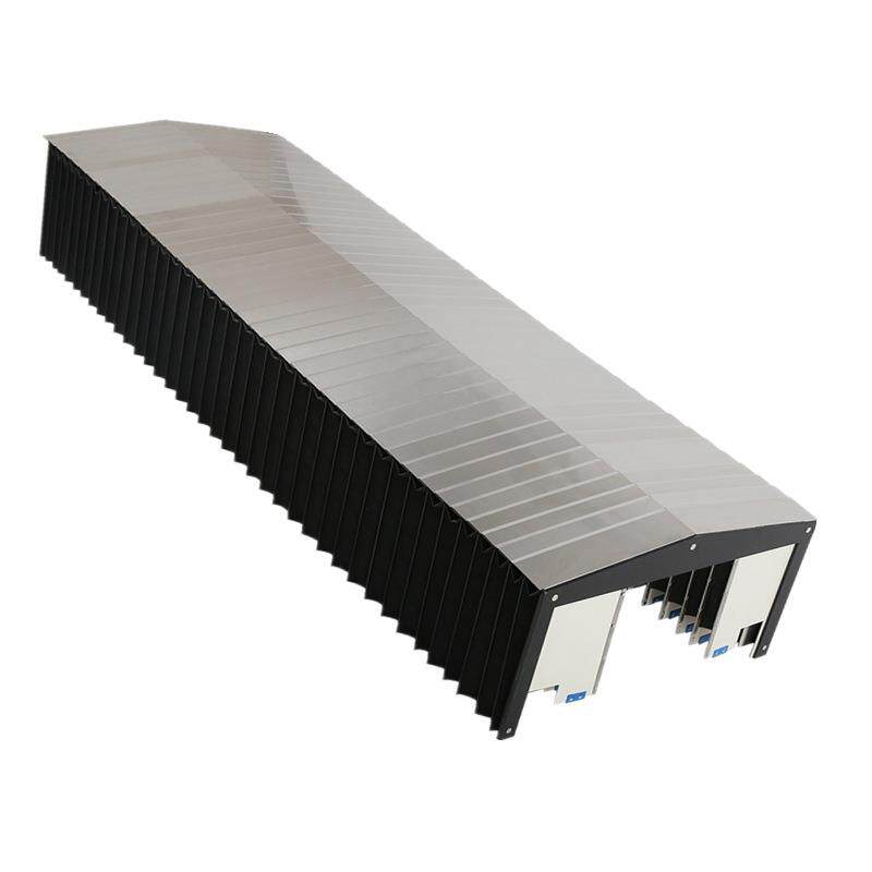 机床风琴防护罩直线导轨激光切平帘护罩04不锈钢盔甲防护罩优惠