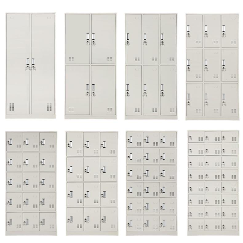 宿舍浴室更衣柜铁皮柜多门更衣柜换衣柜员工储物柜寄存碗箱柜鞋柜