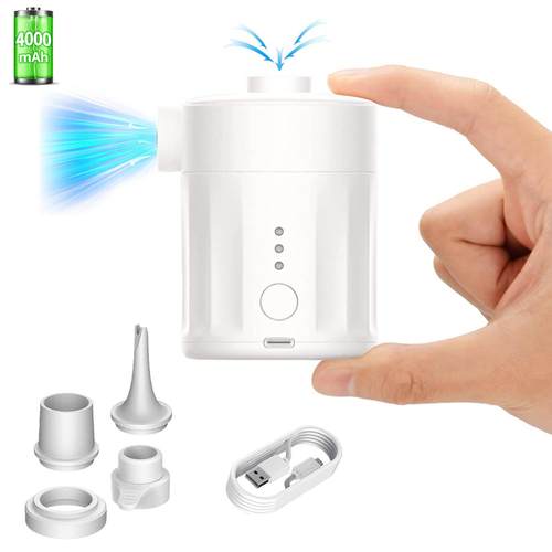 电动充气泵家用户外无线小型便携充气抽气泵气垫床游泳圈抽真空泵