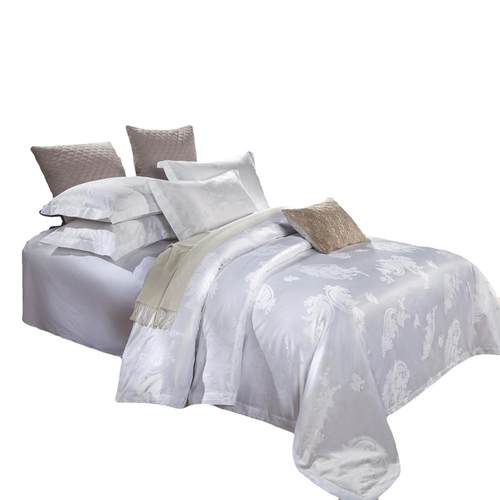 酒店布草四件套波西米亚锦棉贡缎提花床单被套床上用品贡缎工艺