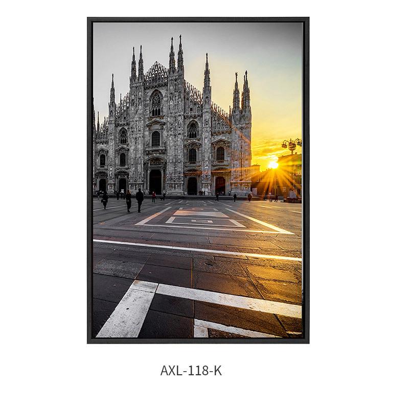 艺客厅饰画三联小清新布装挂宾画北欧玄关酒AXL-118店馆卧室壁画