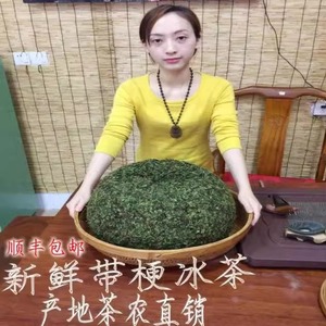 鲜茶浓香铁观音湿茶散装茶叶带梗