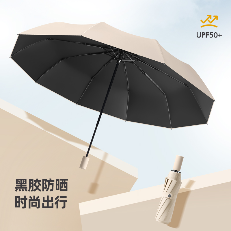 太阳伞超大加大号双人抗风暴雨伞防风学生防晒折叠晴雨两用伞男女