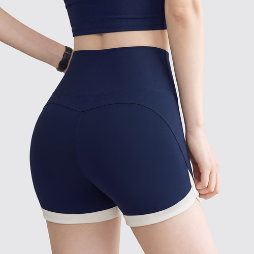 运动短裤女高腰提臀瑜伽服三分裤