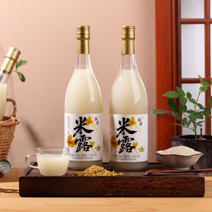米婆婆米酒孝感米酿斟浊桂花米露720ml