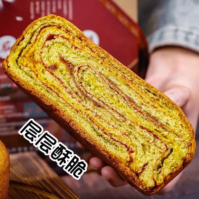 甘肃特产玫瑰千层烤馍