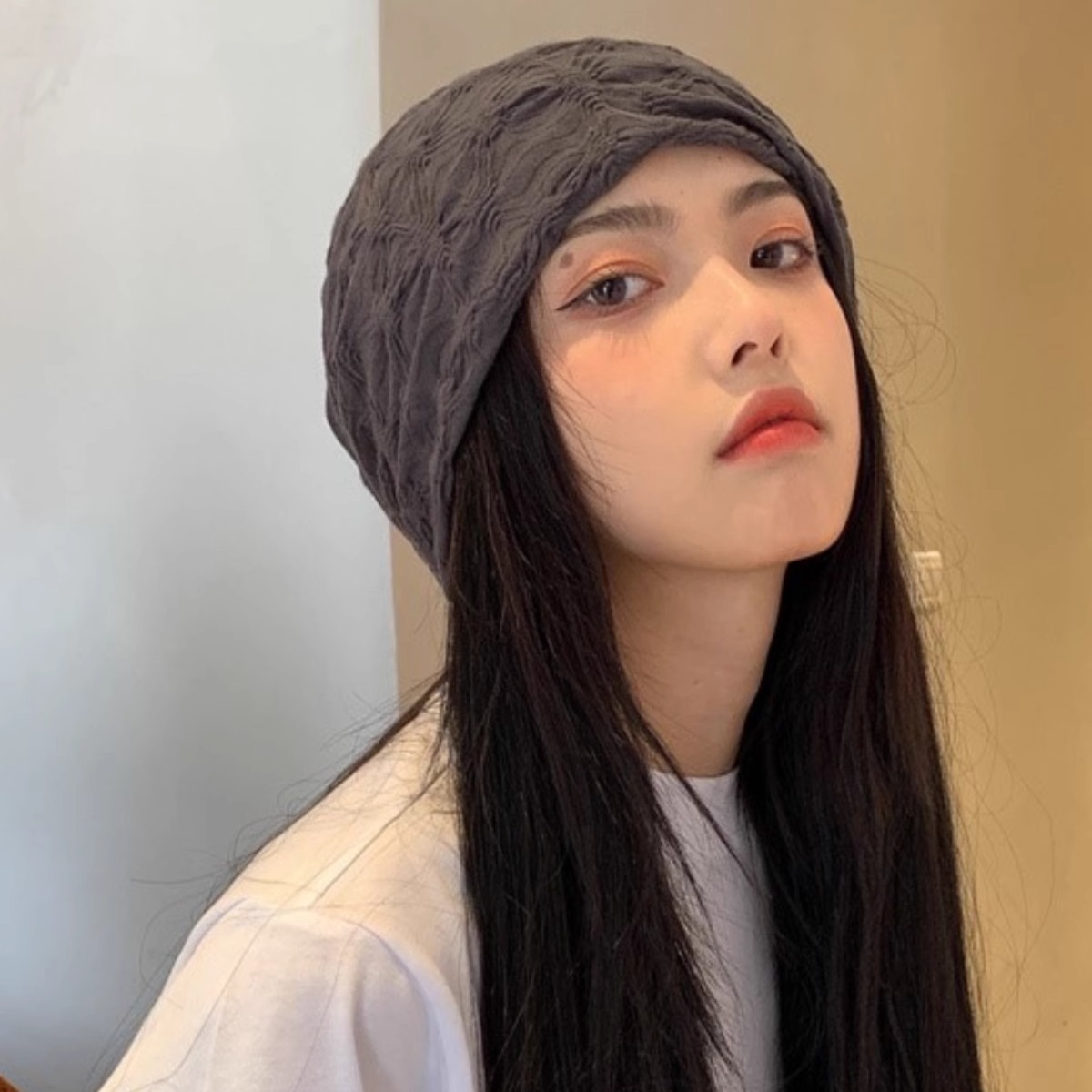 休闲帽子网红女素颜出百搭