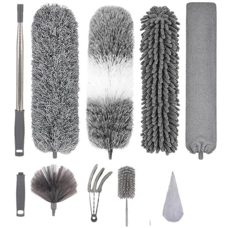 一杆多头鸡毛掸子加长加粗伸缩超细纤维天线杆扫尘刷天花板除尘掸,家庭/个人清洁工具,一次性抹布,淘宝优惠券,粉丝福利购,淘宝优惠卷