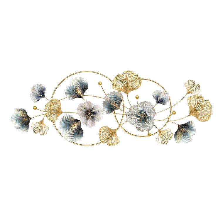 新中式银杏叶立体壁挂家居铁艺背景墙面装饰壁饰金属轻奢挂件拆装,家居饰品,壁饰,淘宝优惠券,粉丝福利购,淘宝优惠卷