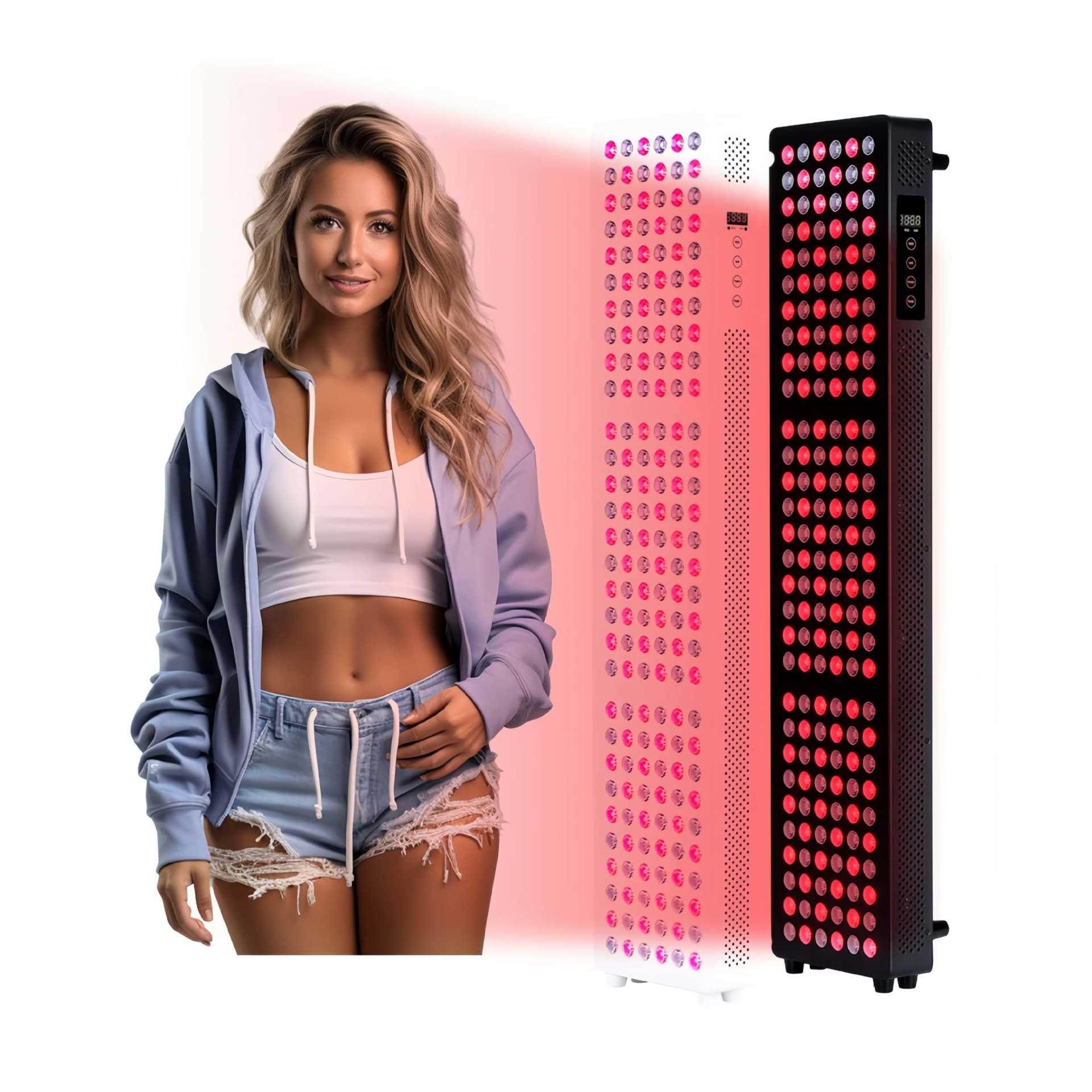 LED红外线灯可定时遥控家用红外线仪900w功率近红外线灯,美容美体仪器,水光仪/导入仪,淘宝优惠券,粉丝福利购,淘宝优惠卷