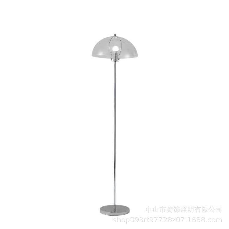 落地灯北欧中古落地灯台灯轻奢客厅卧室ins风高级感复古创意设计