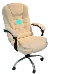 家用电脑椅宿舍椅久坐学生书桌椅奶油风格 卧室学习写字靠背椅办公