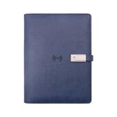 D充电笔记本时尚 多功能无线记事本商务办公A5活页无线充商务本