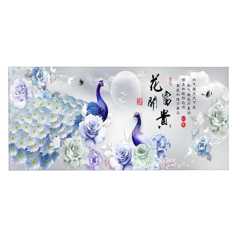 5D钻石画满钻2022年新款5D客厅花开富贵水晶点贴砖大幅十字绣2021,居家布艺,钻石绣,淘宝优惠券,粉丝福利购,淘宝优惠卷