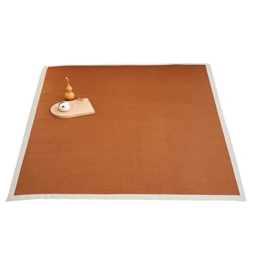 加厚高档纯藤手工编织天然凉席家用1.5米1.8m藤席两用双面可折叠