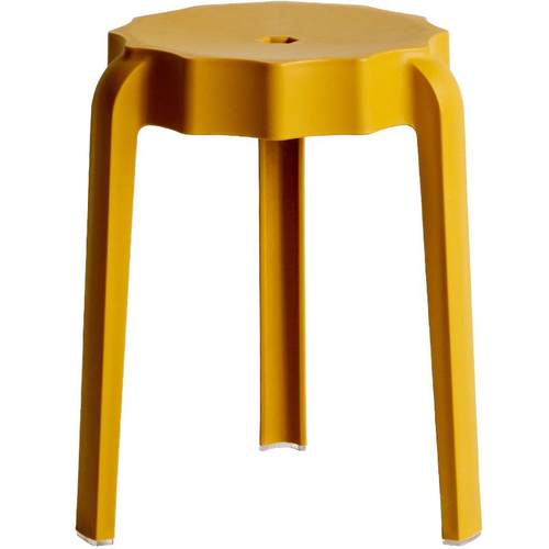 家用网红大人塑料凳子加厚商用可叠放换鞋凳简约圆餐凳省空间矮凳