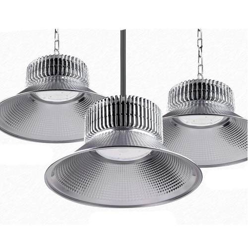 led工矿灯鳍片散热厂房灯100W150w吊杆工业车间超市天棚工矿吊灯
