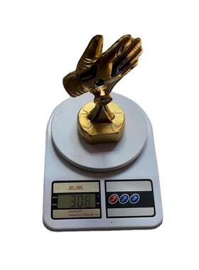 树脂工艺品欧式手套奖杯创意礼品足球守门员足球奖品家居装饰摆件