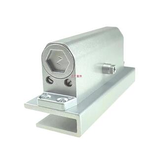 无框玻璃门闭门器安装夹免打孔玻璃门夹自动液压缓冲静音闭门器