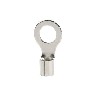 RNB2-8冷压接线端子O型圆形OT2-8线耳裸端头黄铜1000个0.5MM线鼻