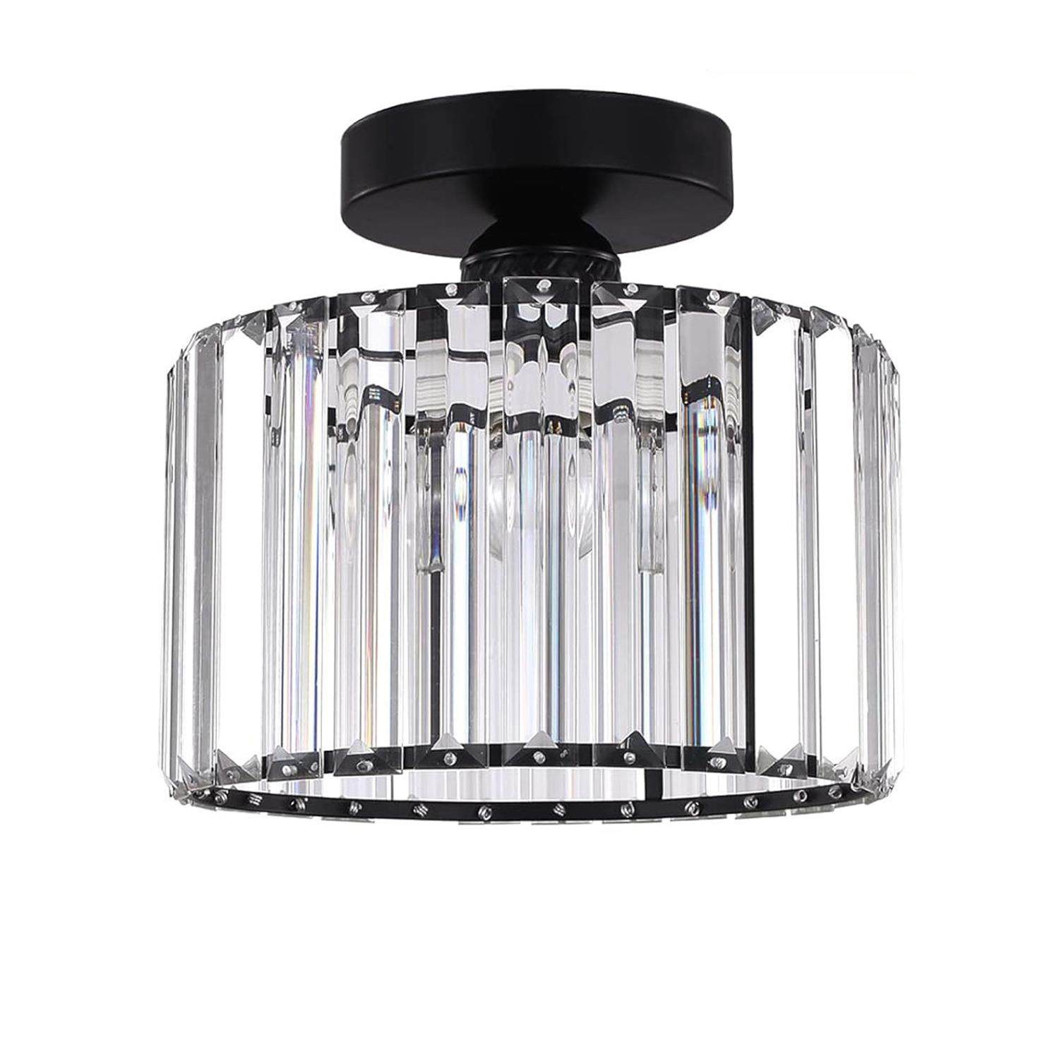 水晶过道灯门厅走廊玄关厨房卧室吸顶灯圆形现代简约厂家灯具,家装灯饰光源,客厅吸顶灯,淘宝优惠券,粉丝福利购,淘宝优惠卷