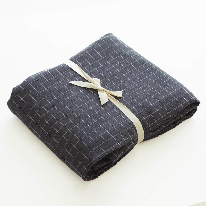 日式水洗棉被套单品被罩双人床品床罩1.51.8米儿童床单人被芯套