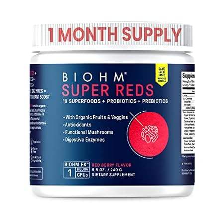 BIOHM Super Reds- Beet Root Powder Antioxidant Beets&am