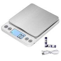 KUBEI Upgraded Larger Size Digital Food Scale Weight Gram