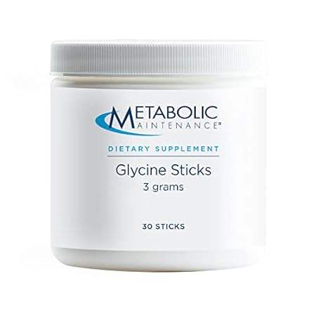 Metabolic Maintenance Glycine Sticks - 3000 Milligrams， S