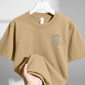 潮牌时尚 简约印花短袖 T恤男女夏季 海外专柜余货撤回清仓 新款 上衣