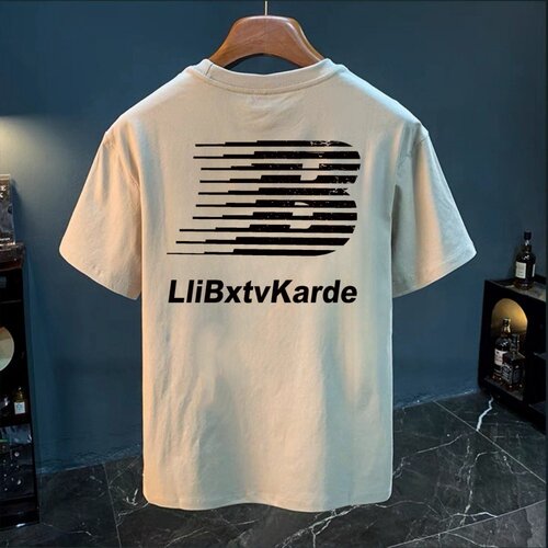 大牌折扣余单撤回捡漏~美式潮牌印花男女同款夏季时尚个性短袖T恤