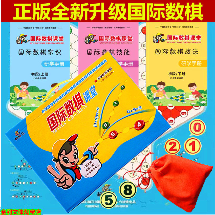 国际数棋正版小学生6到12岁数棋