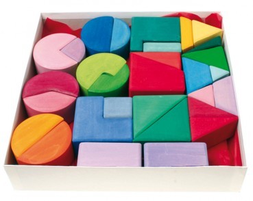 德国正品Grimm's益智积木启蒙